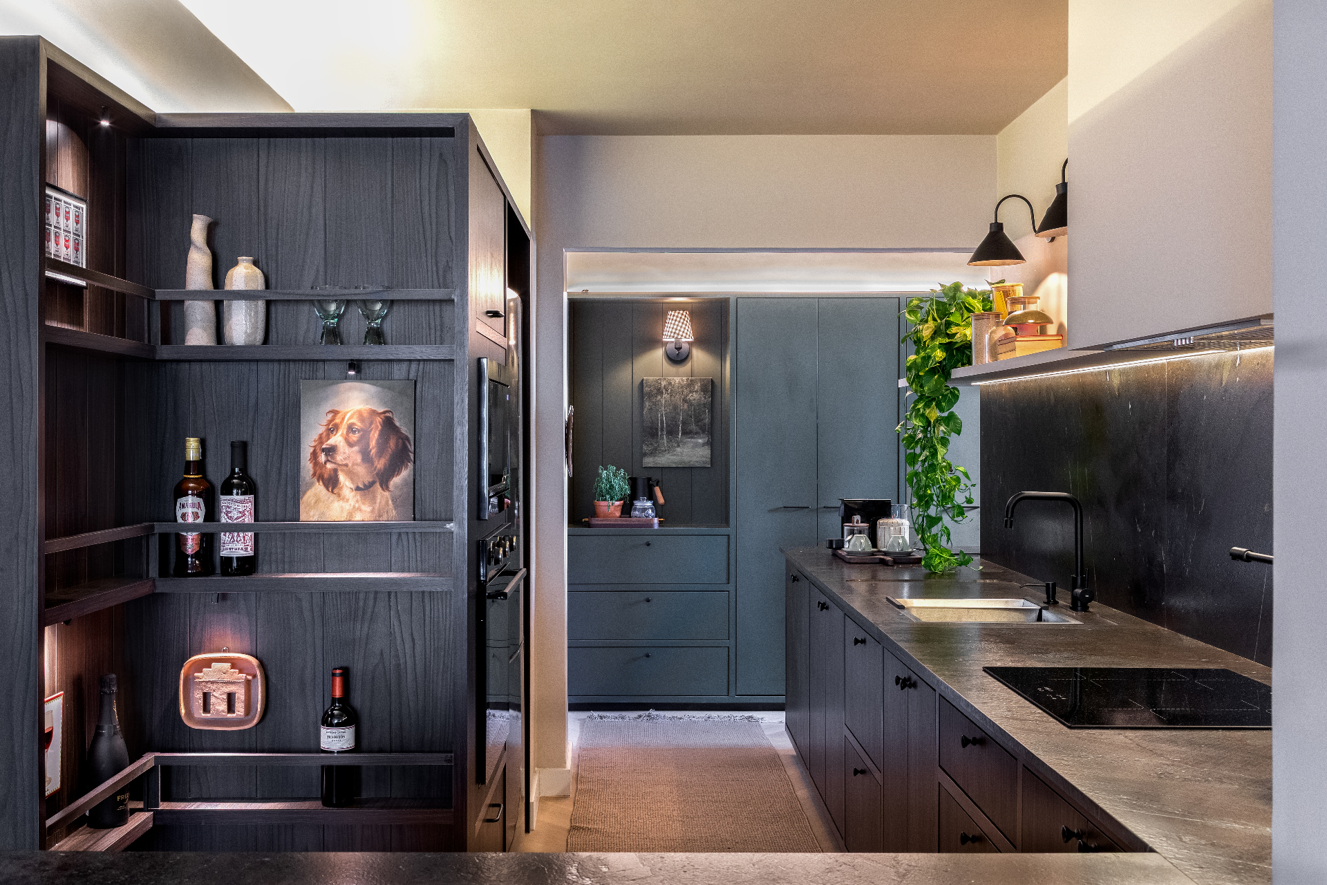 Walnut & Stone — after staging